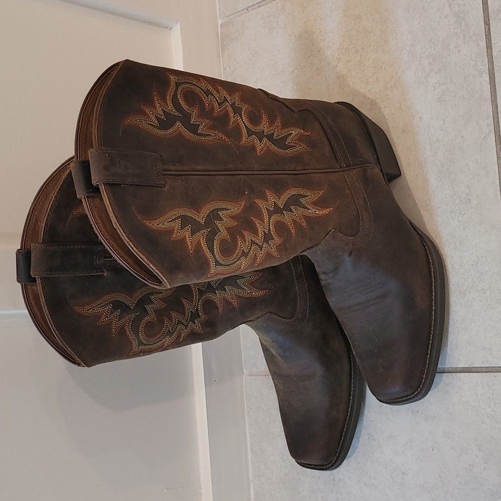 Mens Justin boots 11.5